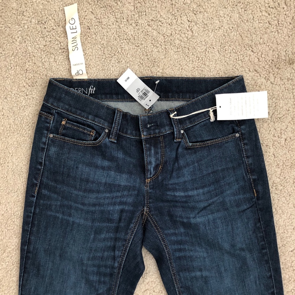 Ann Taylor slim leg jeans NWT